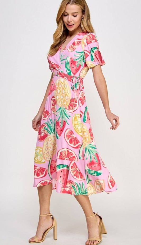 Short Sleeve Cocktail Dress