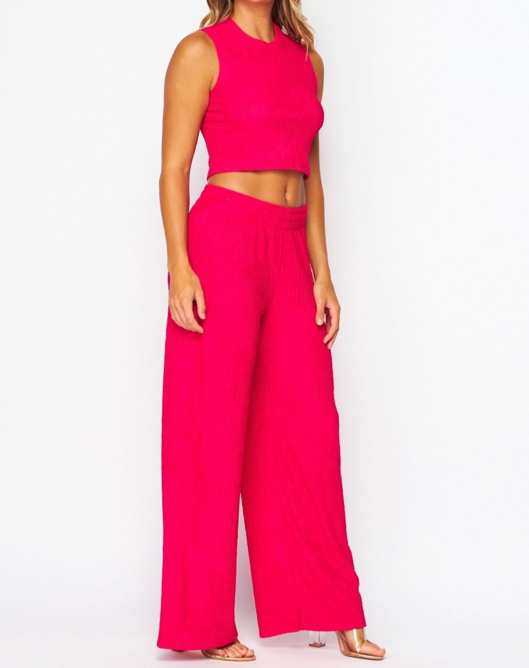 Rasberry Crinkle Set