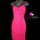 Magenta Mini Dress