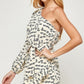 Puff Sleeve Short Dress