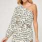 Puff Sleeve Short Dress